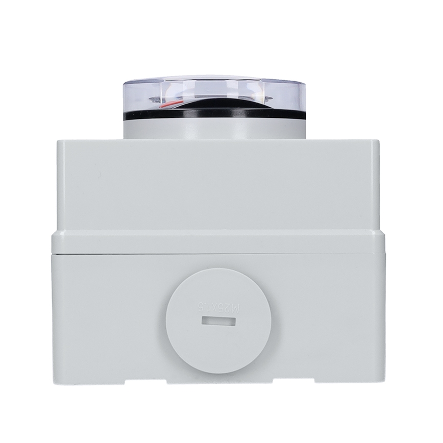 IP66-rated socket with switch for damp environments, 230V/16A