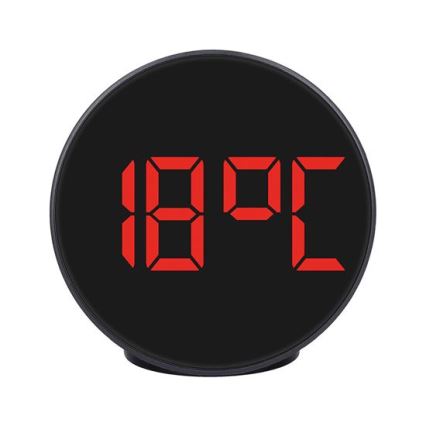 Digital Alarm Clock — 5V / 3x AAA Battery-Powered