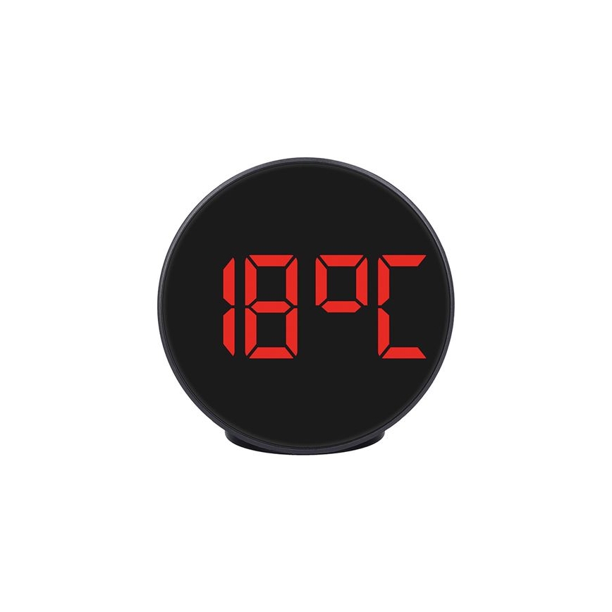 Digital Alarm Clock — 5V / 3x AAA Battery-Powered