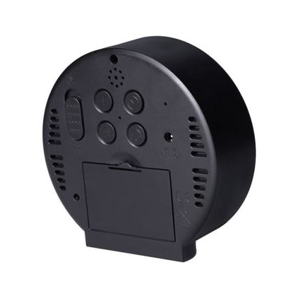 Digital Alarm Clock — 5V / 3x AAA Battery-Powered