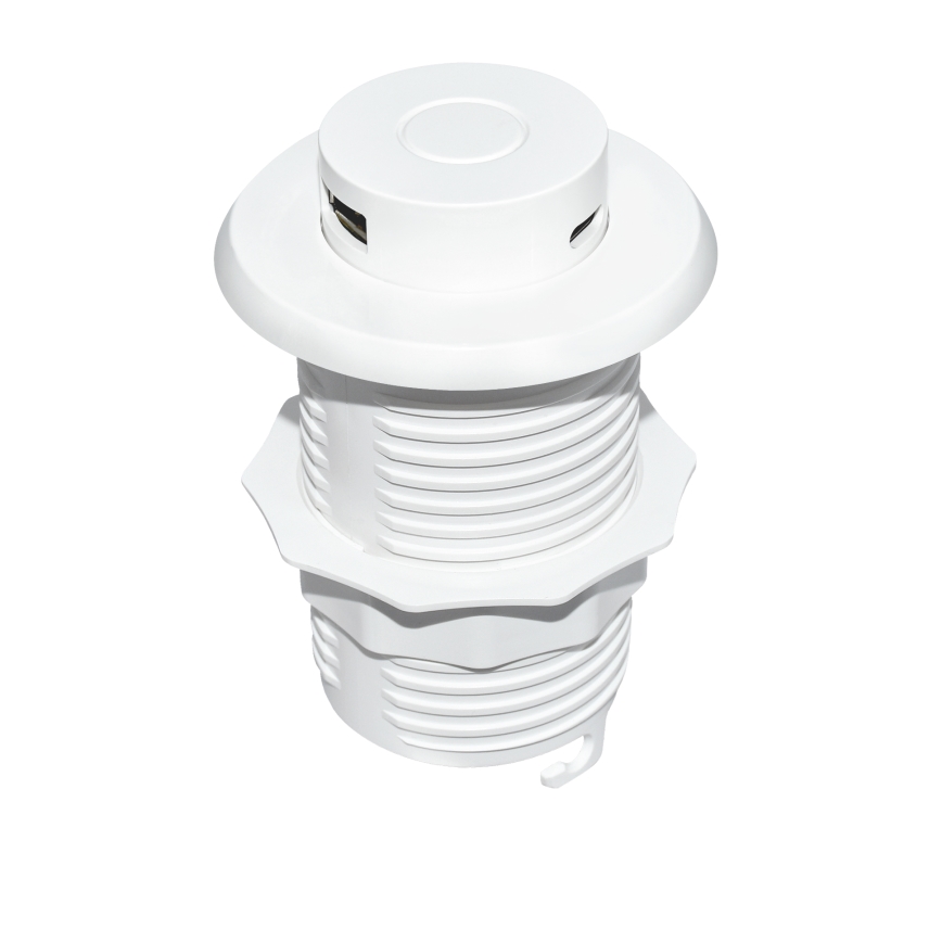 Built-in USB charger USB A+C white