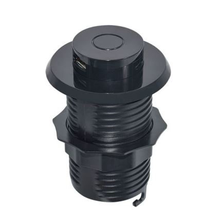Built-in USB charger USB A+C black