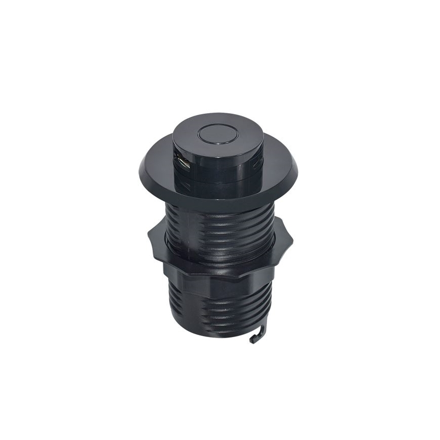 Built-in USB charger USB A+C black