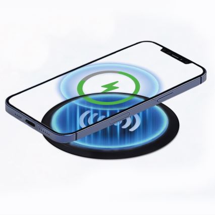 Built-in wireless charger black