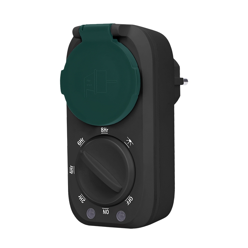 Timer with dusk sensor 3600W/230V IP44