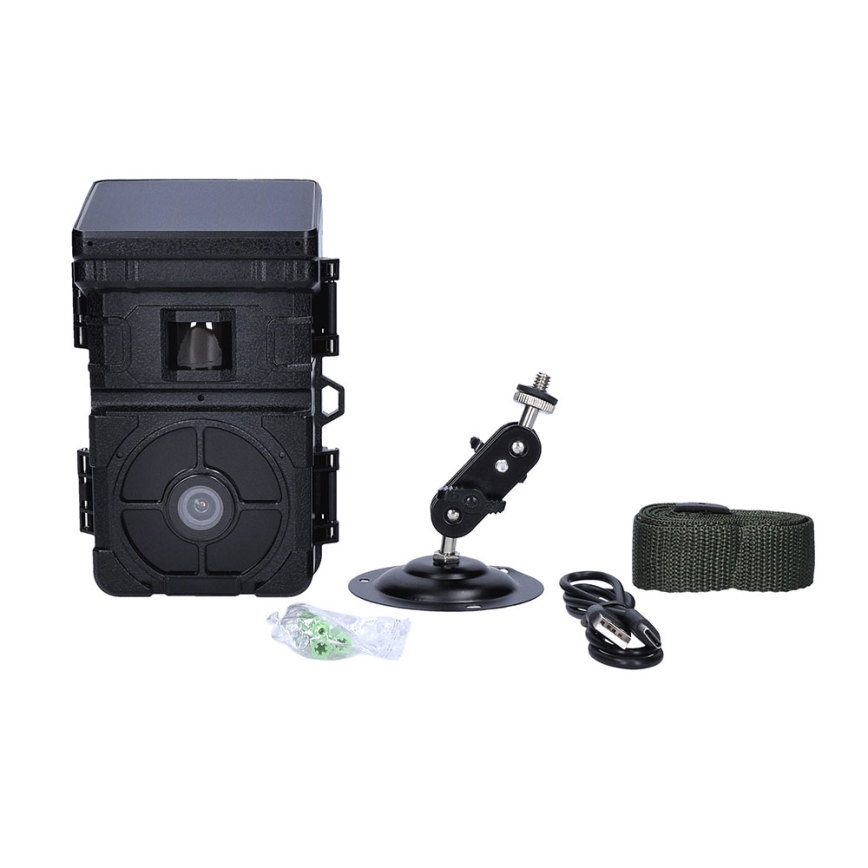 Camera trap with a solar panel Full HD 1080p 2500 mAh IP65