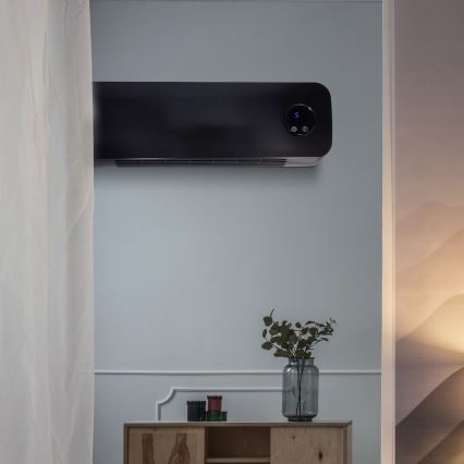 Ceramic bathroom heater 1000/2000W/230V IP24 + remote control
