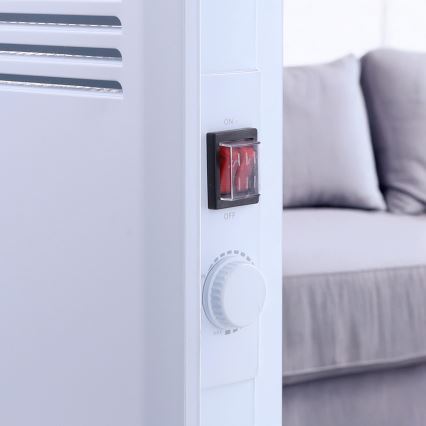 Hot air convector with thermostat 2000W/230V IPX4