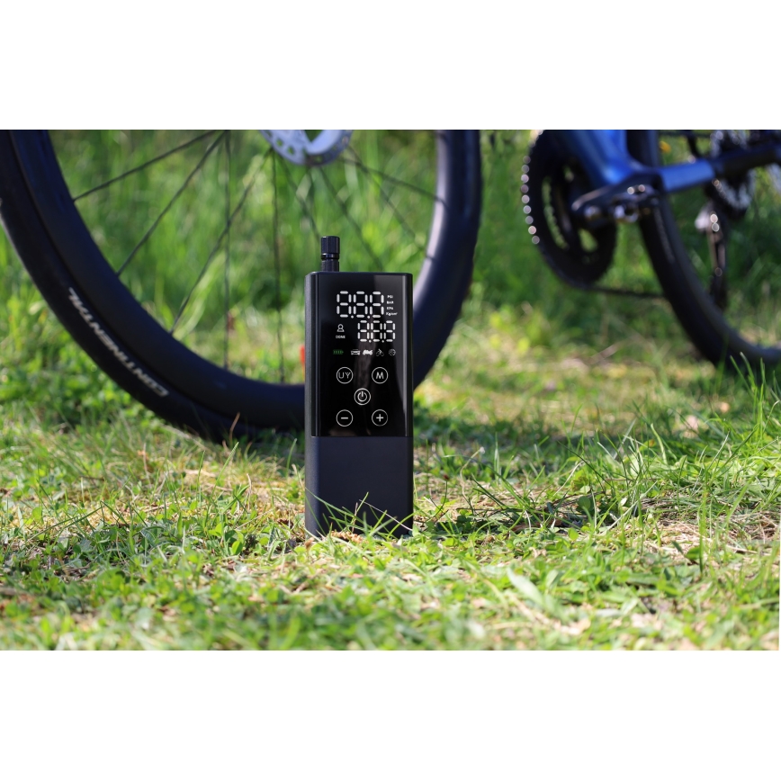 Digital pocket compressor 2000 mAh 5V black