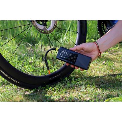 Digital pocket compressor 2000 mAh 5V black