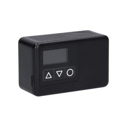 Digital Pocket Air Compressor — 500 mAh, 5V, Black