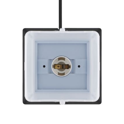 Outdoor lamp with 2 sockets 1xE14/15W/230V IP44 black