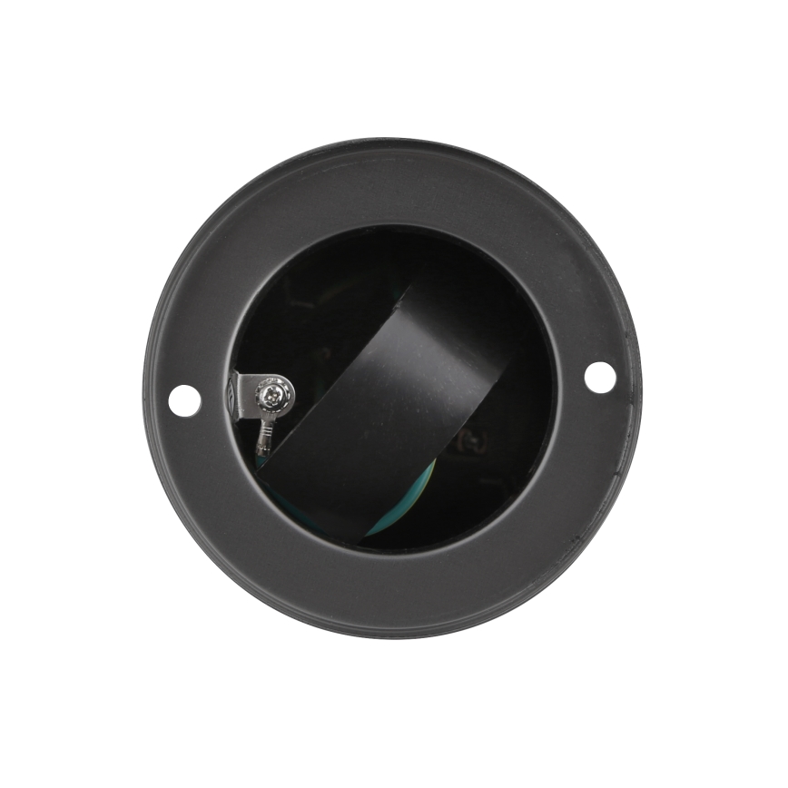 Outdoor socket column 2Z 230V IP44 black round