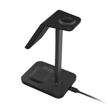 23W 3-in-1 Desktop Wireless Charger