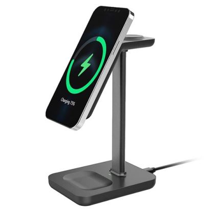 23W 3-in-1 Desktop Wireless Charger