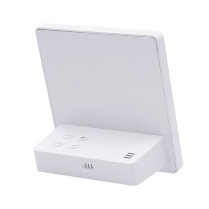 Digital thermometer 5V/2xAAA + 2xAAA white