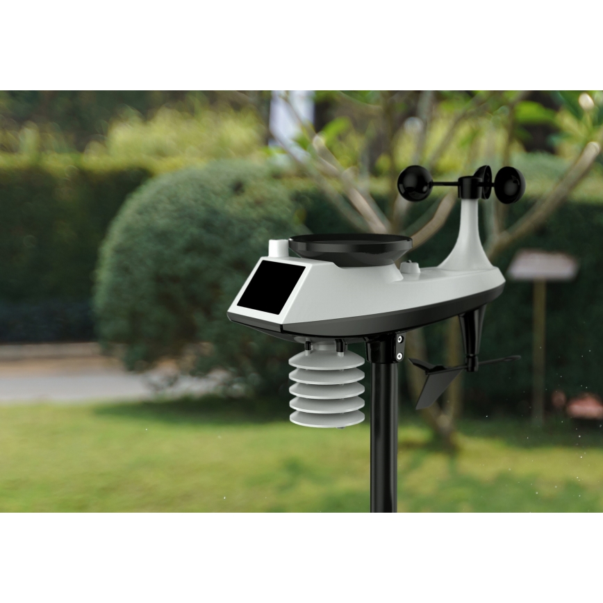 Professional weather station with color LCD display 5V/2xAA + 3xAA + 2xAA Wi-Fi Tuya