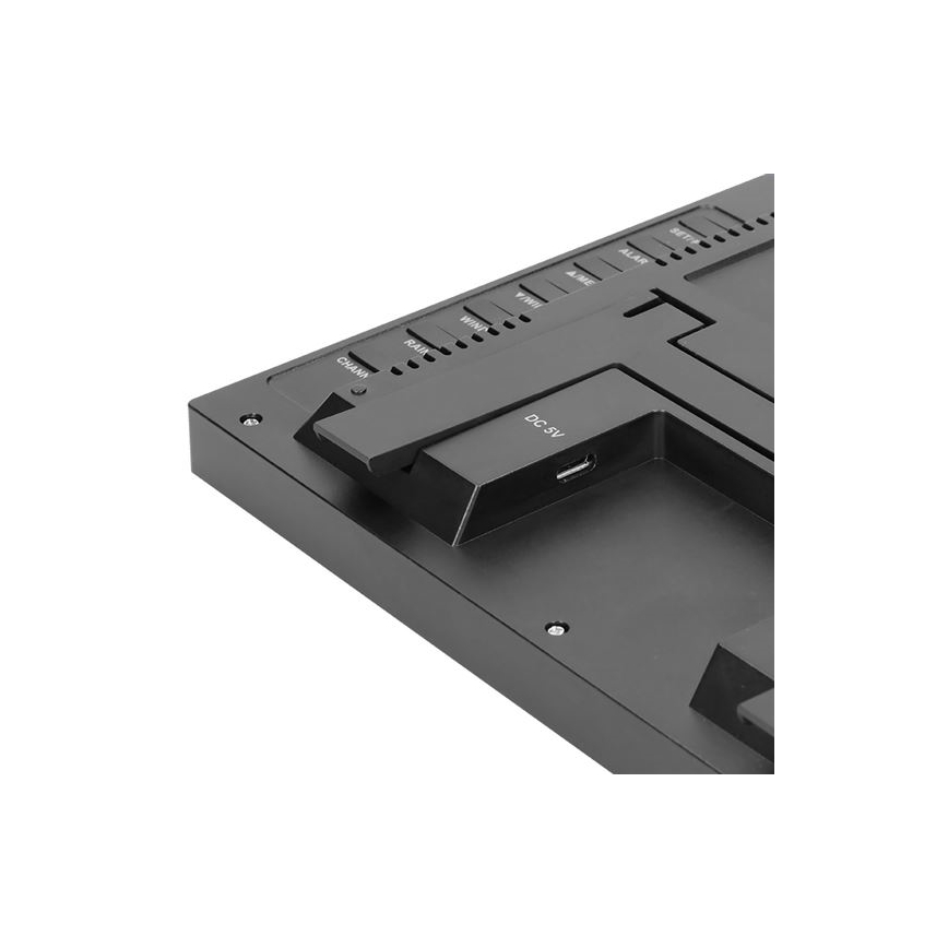 Professional Wi-Fi weather station with LCD display 5V/2xAA + 3xAAA