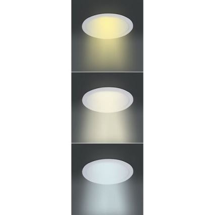 LED Panel 6W/230V, 3000/4000/6000K, Ø 12 cm, White