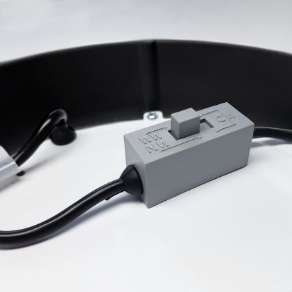 LED Ceiling light LED/12W/230V 3000/4000/6000K black round