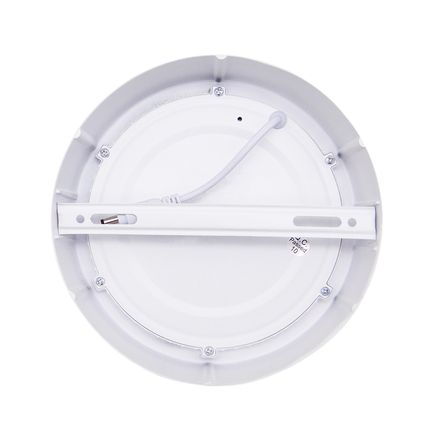 LED Ceiling Light, 12W, 230V, 3000/4000/6000K, Ø 17 cm, White