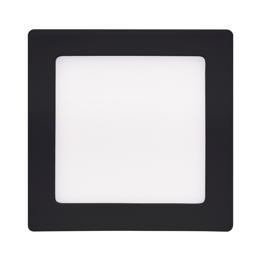 LED Ceiling light LED/12W/230V 3000/4000/6000K black angular