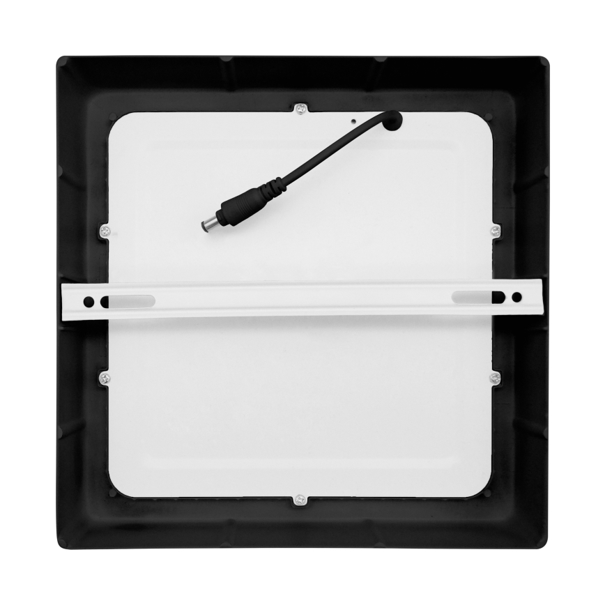 LED Ceiling light LED/18W/230V 3000/4000/6000K black angular