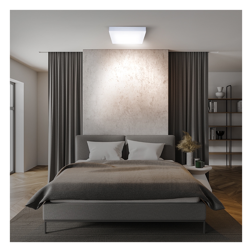 LED ceiling light LED/18W/230V 3000/4000/6000K 22,5x22,5 cm white