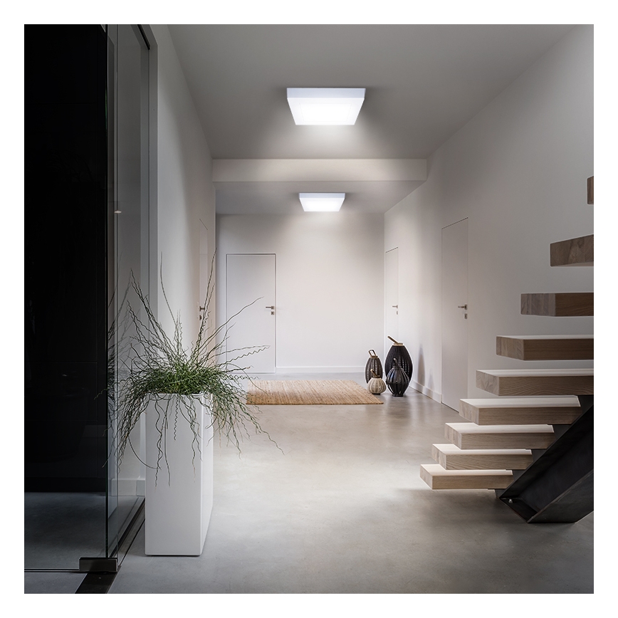 LED ceiling light LED/18W/230V 3000/4000/6000K 22,5x22,5 cm white