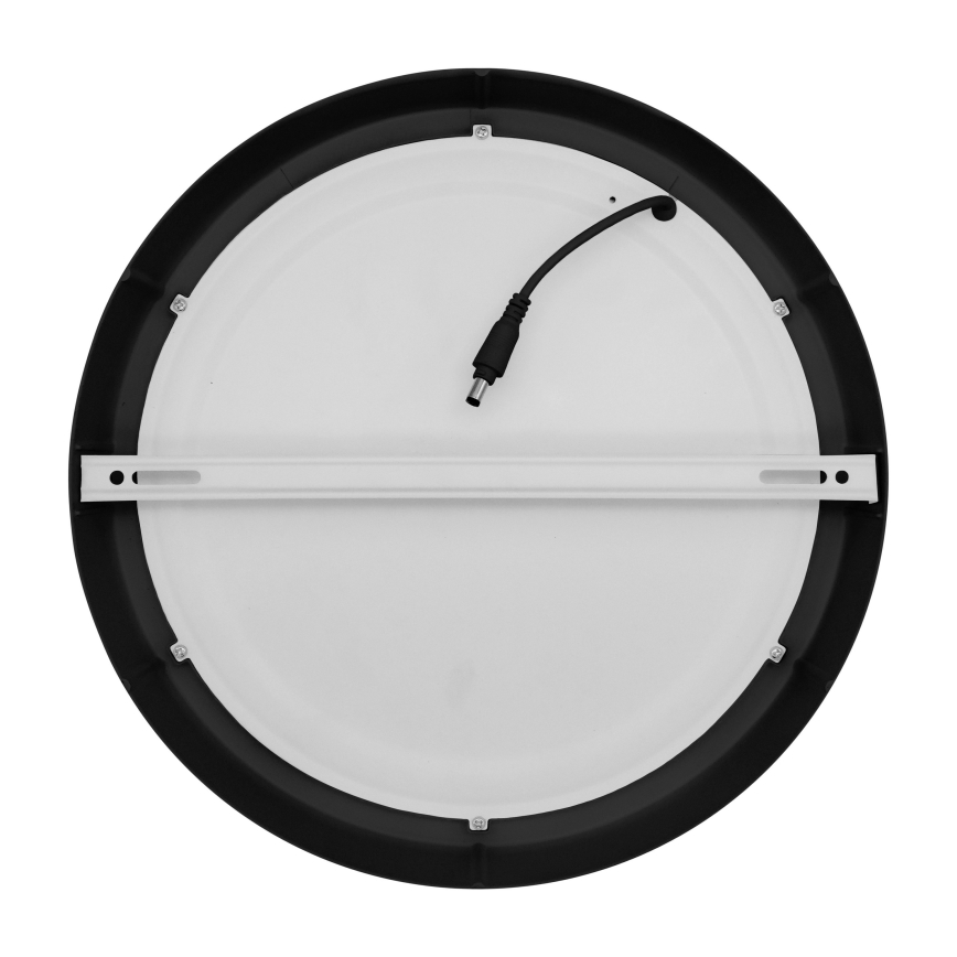 LED Ceiling light LED/24W/230V 3000/4000/6000K black round