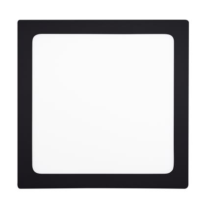 LED Ceiling light LED/24W/230V 3000/4000/6000K black angular