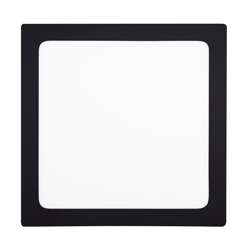 LED Ceiling light LED/24W/230V 3000/4000/6000K black angular