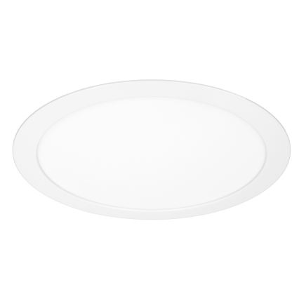 LED 2-in-1 surface/recessed panel 18W/230V 3000/4000/6000K Ø22.5 cm IP54 white