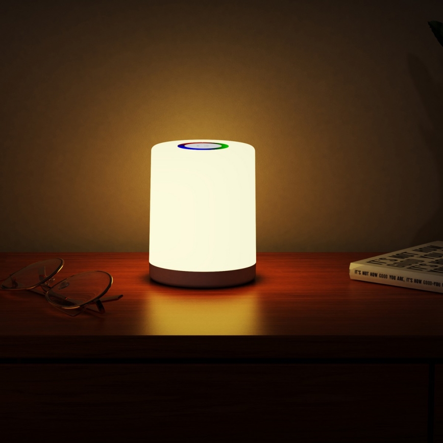 LED RGB Table Lamp LED/3.7V 1800 mAh