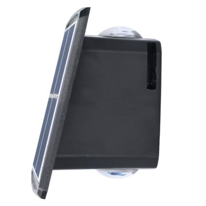 LED Solar Wall Light, LED/3.7 V, IP44, 1200 mAh