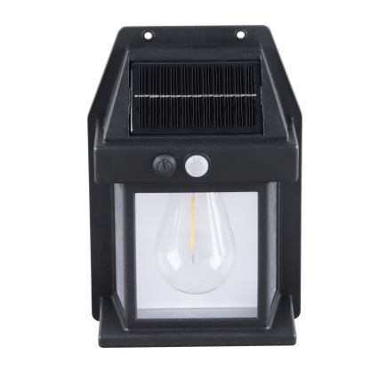 Dimmable LED Solar Lantern with Sensor, 3.7 V, IP44, 1200 mAh