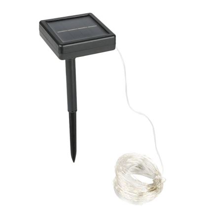 LED Solar Decorative String Lights LED/3.7V 800 mAh 22 m