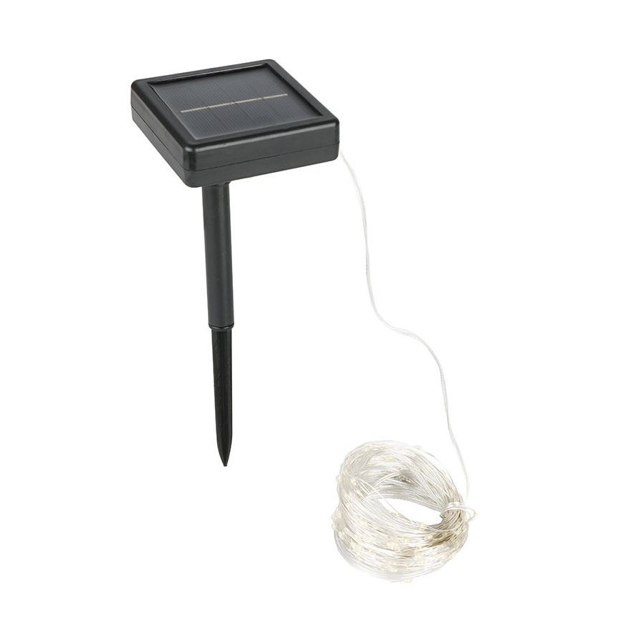 LED Solar Decorative String Lights LED/3.7V 800 mAh 22 m