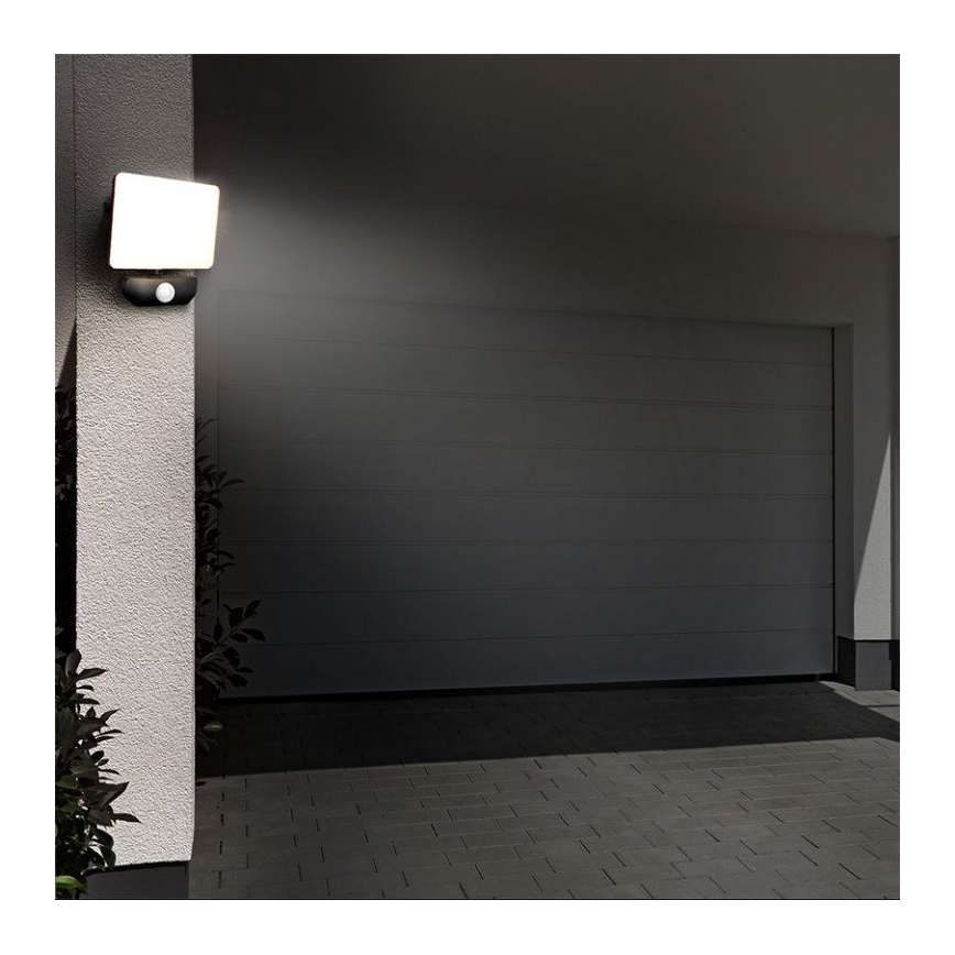 LED Outdoor floodlight with a sensor LED/10W/230V 4000K IP44