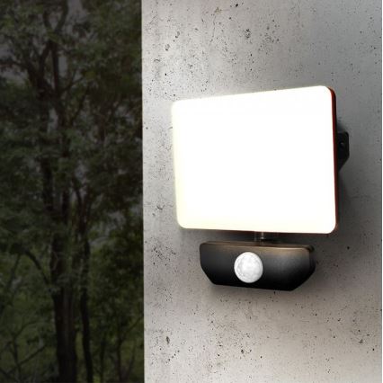 LED Outdoor floodlight with a sensor LED/10W/230V 4000K IP44
