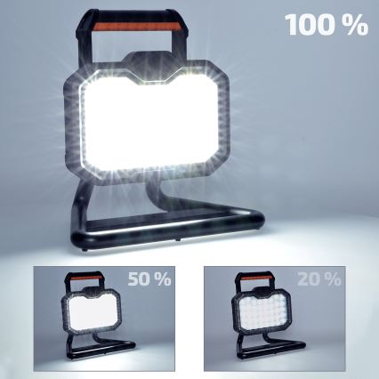 LED Dimmable rechargeable floodlight LED/20W/4400 mAh 4000K IP54