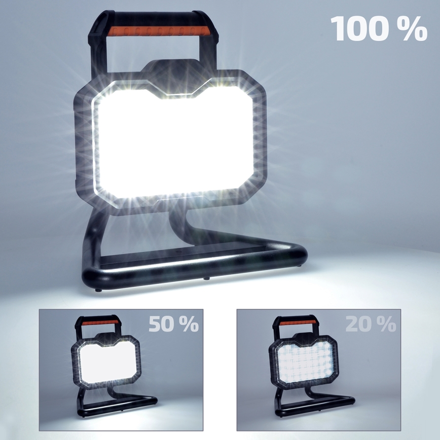 LED Dimmable rechargeable floodlight LED/20W/4400 mAh 4000K IP54