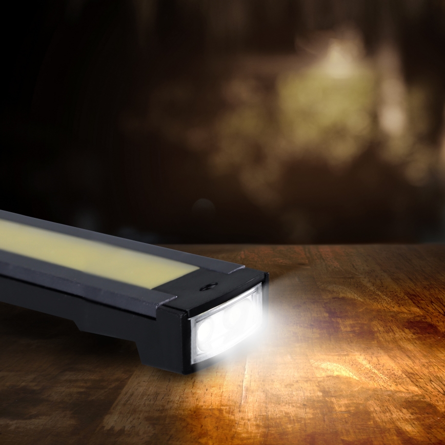 LED Rechargeable work flashlight LED/1200 mAh IP44