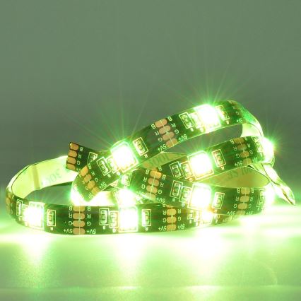 LED RGB Dimmable strip for TV LED/6W/5V Wi-Fi Tuya + remote control 0,5m