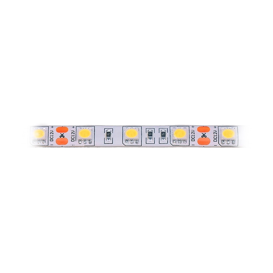 LED Outdoor strip LED/72W/12V 5m IP65 warm white