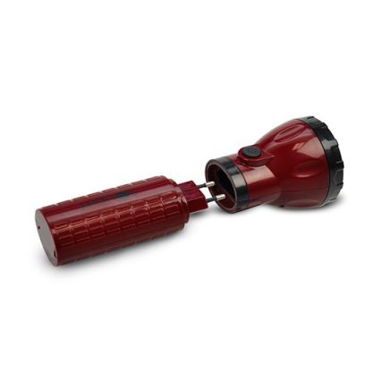 LED Rechargeable flashlight 9xLED/4V 800mAh plug-in