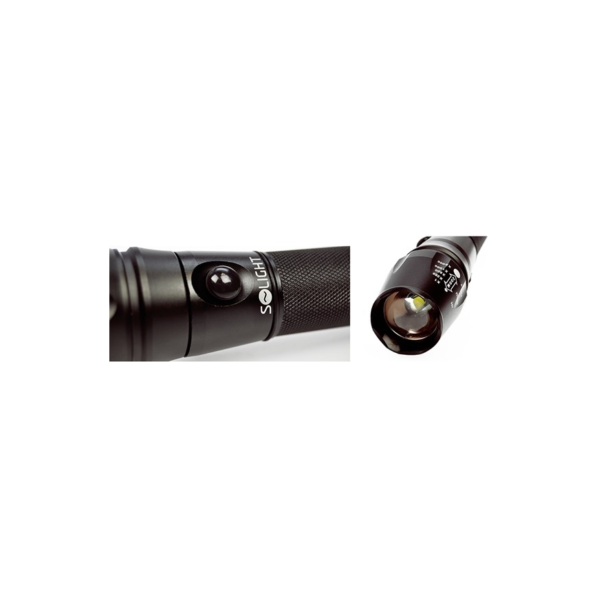 LED Rechargeable flashlight Cree XML T6 LED/3,7V IP44