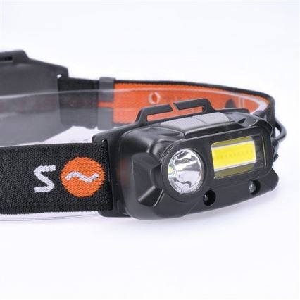 LED Headlamp LED/3W/Li-on IP44
