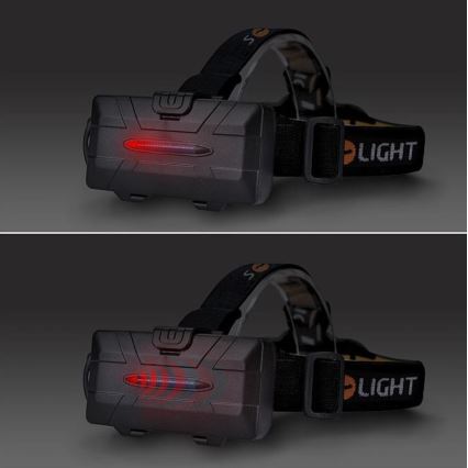 LED Rechargeable headlamp LED/USB 2200mAh IP44