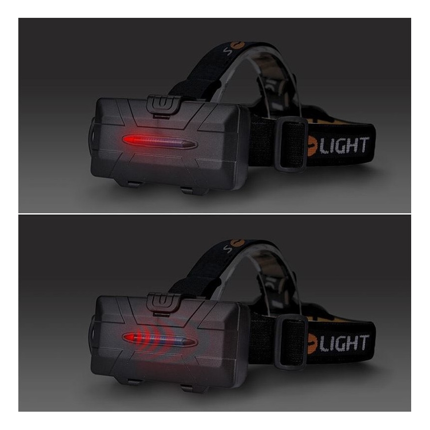 LED Rechargeable headlamp LED/USB 2200mAh IP44